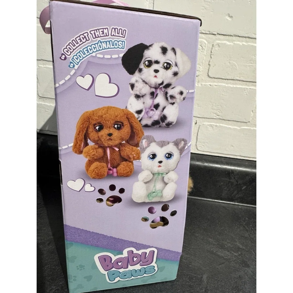 Baby Paws Cocker Spaniel Puppy With Carrier Interactive Plush 5 Sounds